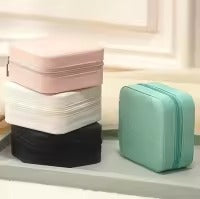 Leather Jewelry Organizer Box