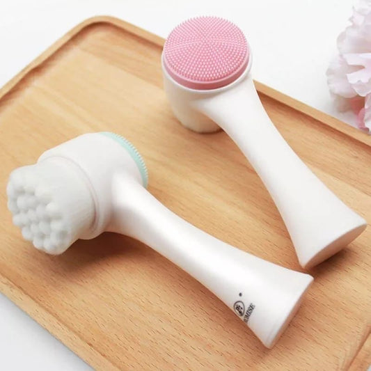 Portable Silicone Facial Cleansing Brush