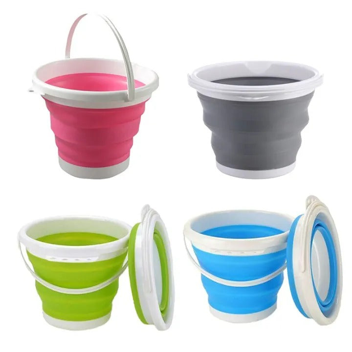 Portable Foldable 5/10L Silicone Bucket