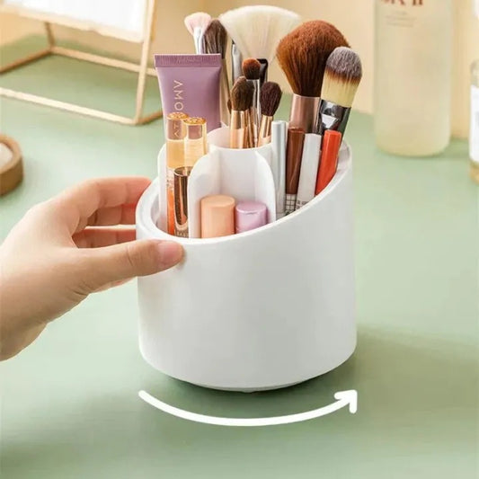 360° Rotating Makeup Brush Holder