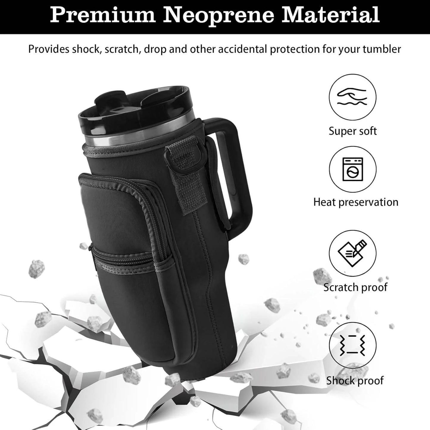 Fashionable Tumbler Holder Bag