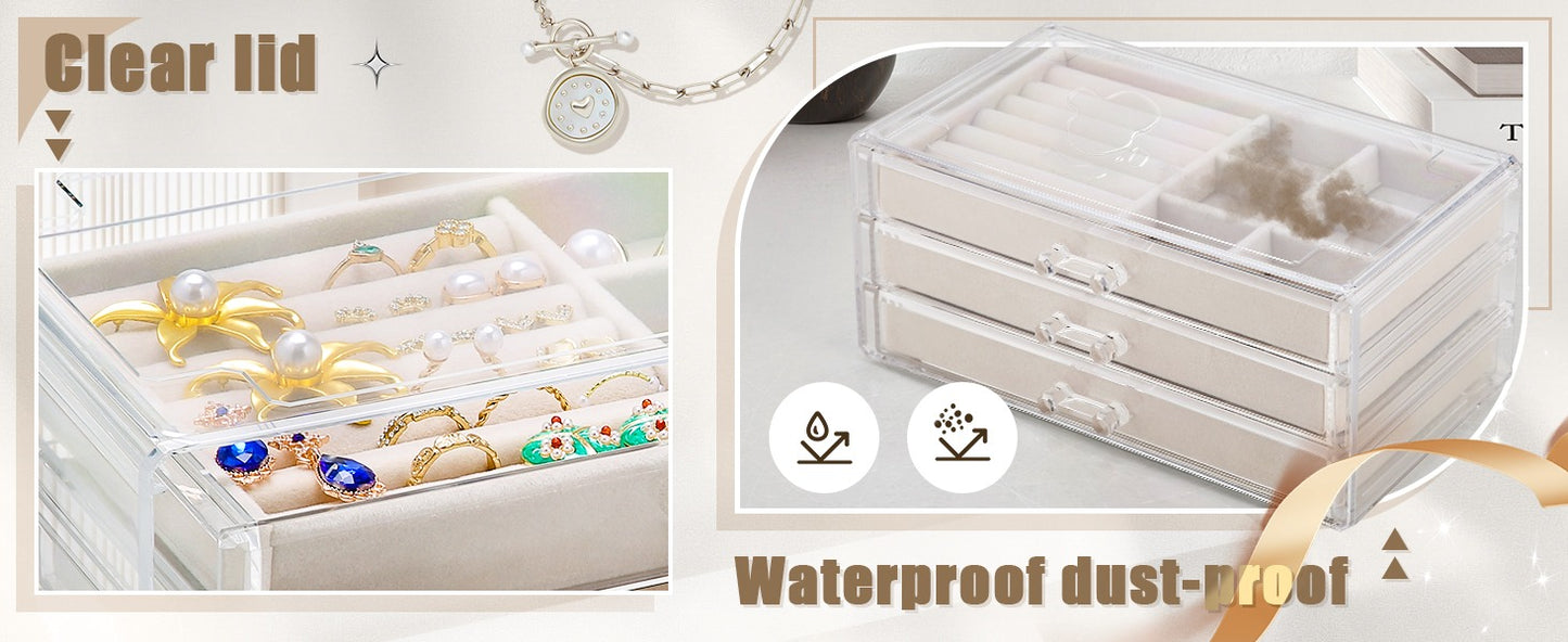 Velvet Jewelry Organizer