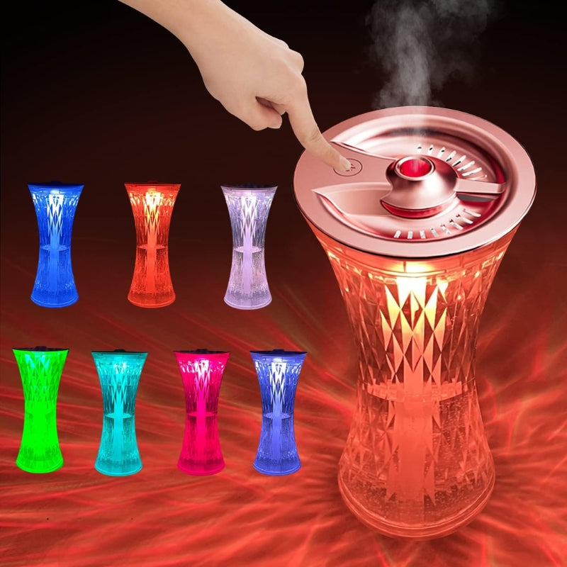 2-in-1 Crystal Lamp & Humidifier