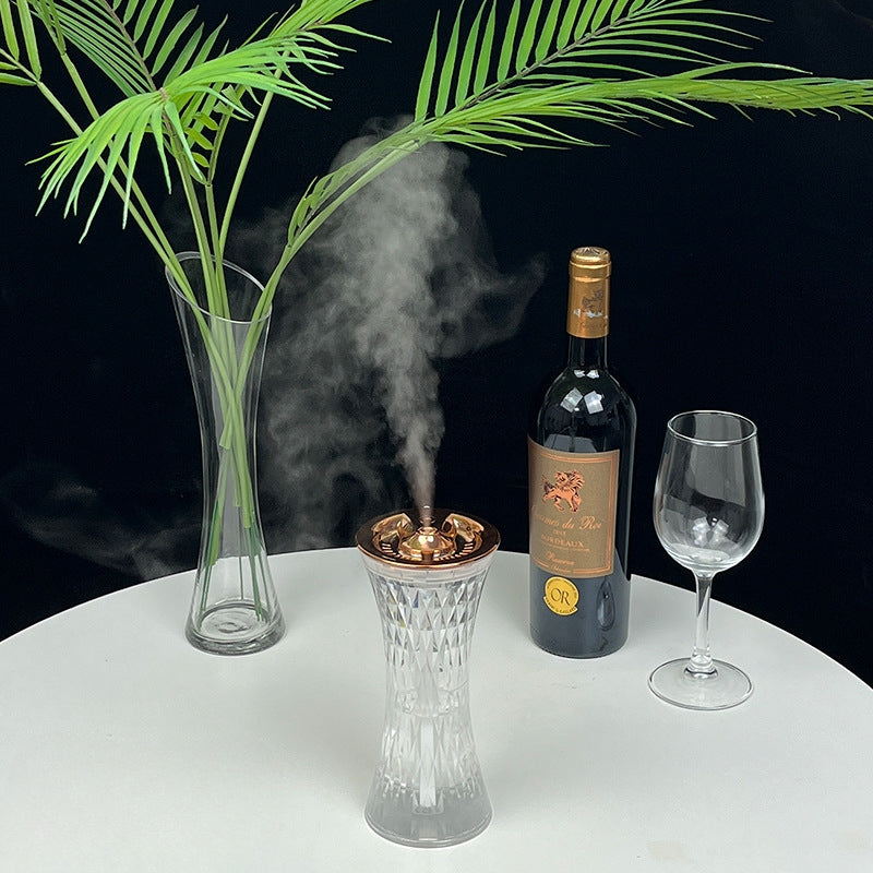2-in-1 Crystal Lamp & Humidifier