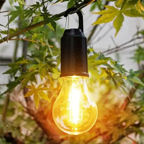 Solar / Rechargeable LED Camping Lamp – Portable Emergency & Outdoor & Camping Light