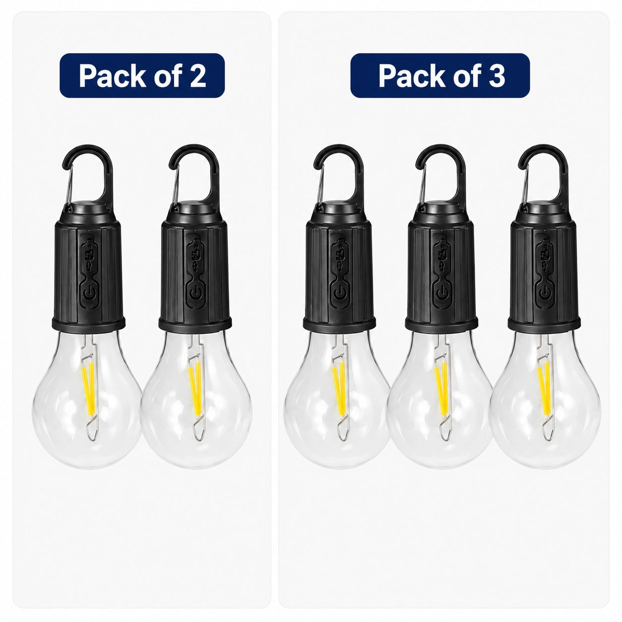 Solar / Rechargeable LED Camping Lamp – Portable Emergency & Outdoor & Camping Light