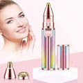 2 In 1 Rechargeable Flawless Eyebrow Hair Remover & Facial Hair Trimmer