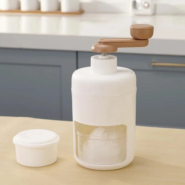 Manual Ice Crusher Machine – Hand Operated Ice Shaver