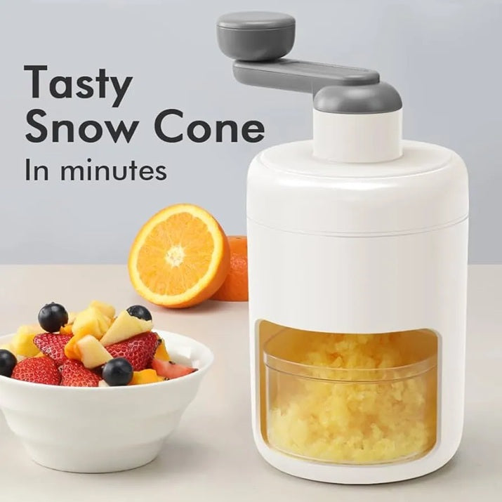 Manual Ice Crusher Machine – Hand Operated Ice Shaver