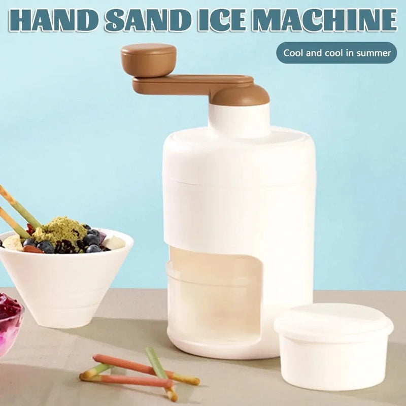 Manual Ice Crusher Machine – Hand Operated Ice Shaver