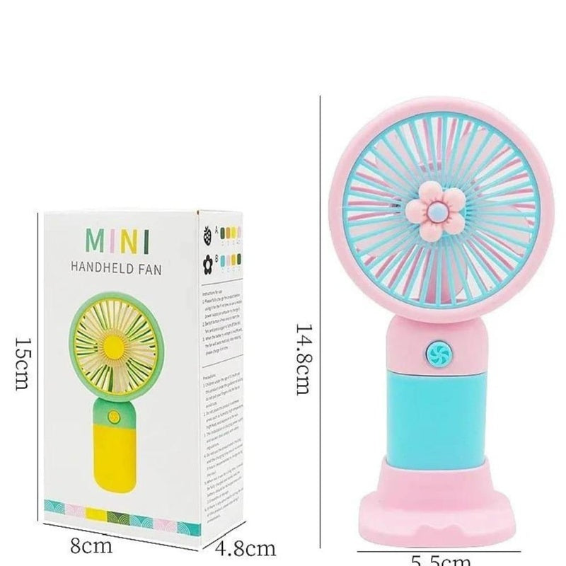Mini Hand Fan – USB Rechargeable