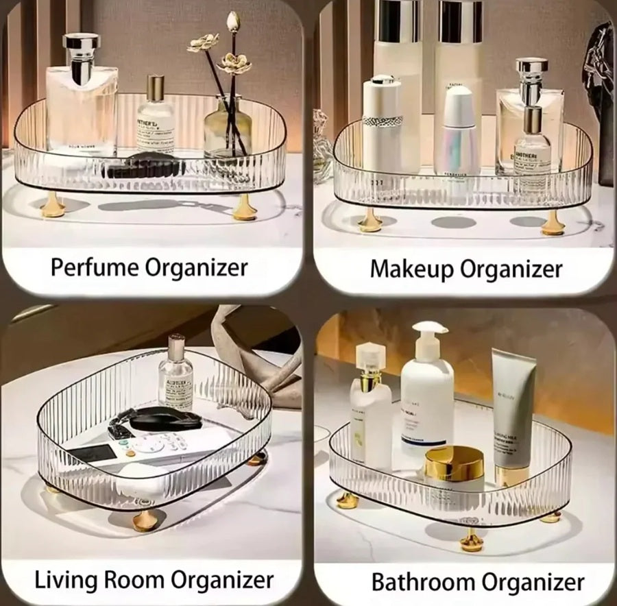 Transparent Makeup & Perfume Organizer