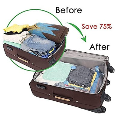 Vacuum Storage Bag Combo (5 Bags + 1 Pump)