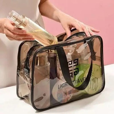 Dream Travel Makeup Organizer Bag – Waterproof Transparent Cosmetic Bag