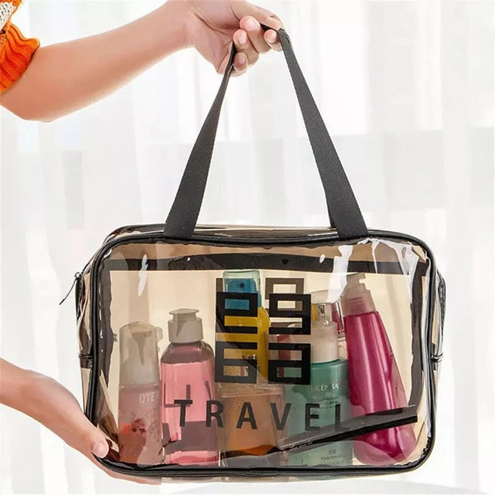 Dream Travel Makeup Organizer Bag – Waterproof Transparent Cosmetic Bag