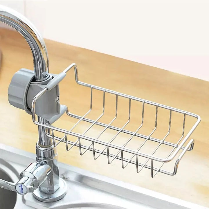 Kitchen Sink Organizer – Stainless Steel Sponge Holder