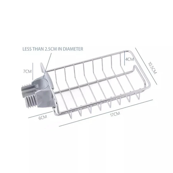 Kitchen Sink Organizer – Stainless Steel Sponge Holder