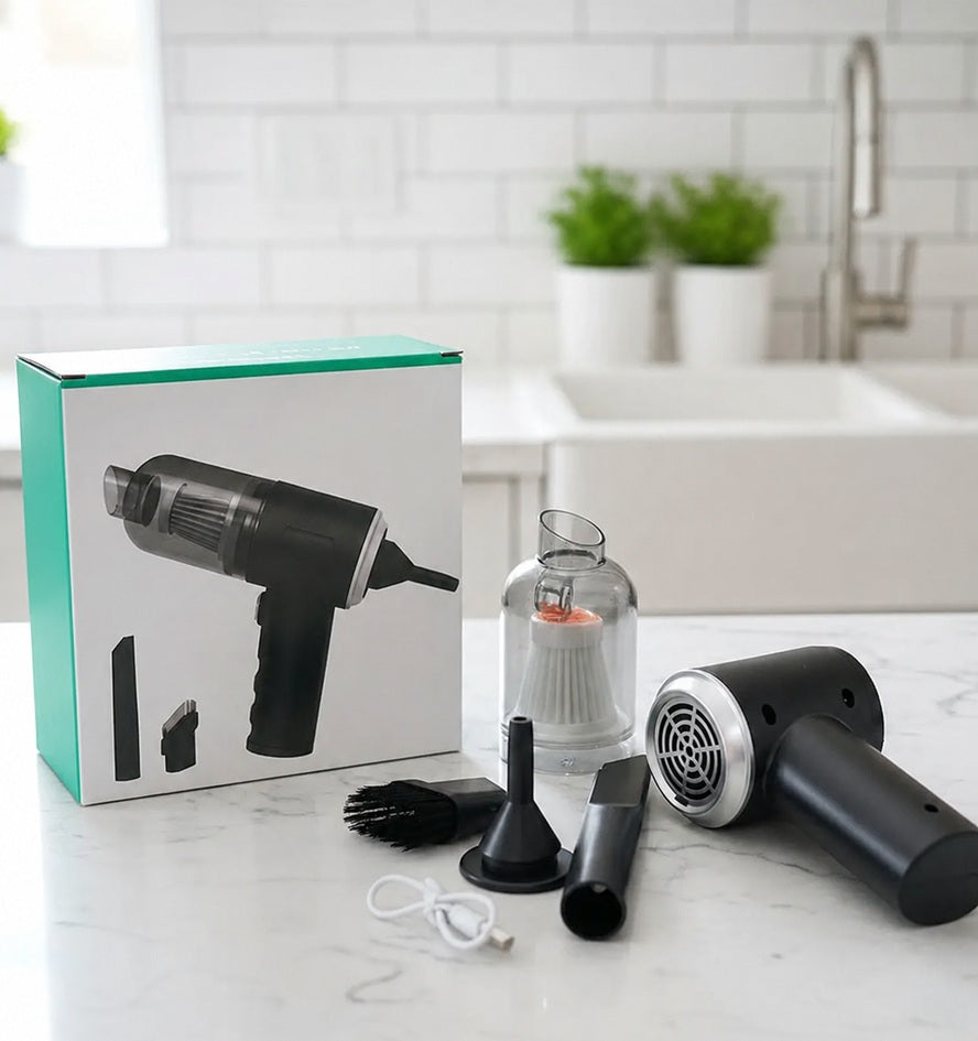 Portable 3-in-1 Handheld Vacuum Cleaner – Vacuum, Blower & Air Pump