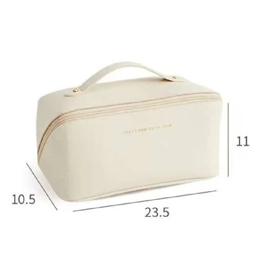 Premium Large Capacity Makeup Bag – Portable Cosmetic Storage Organizer