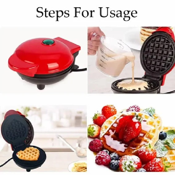 Mini Electric Household Waffle Maker