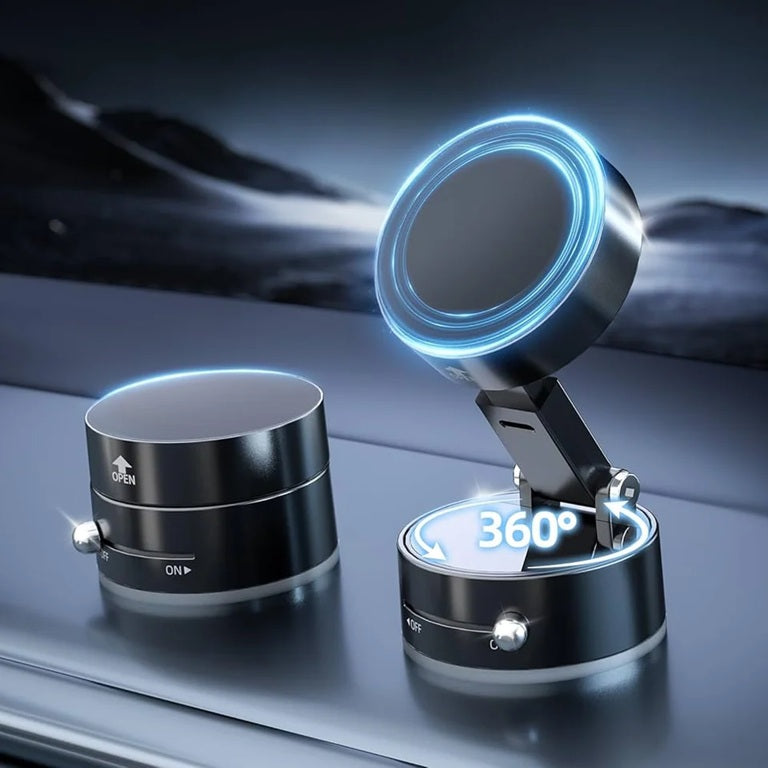 Vacuum Suction Magnetic Phone Holder