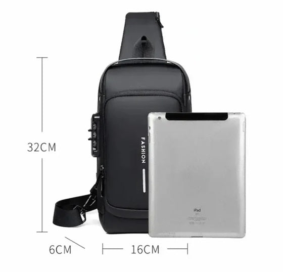 UrbanGuard Anti-Theft Chest Bag