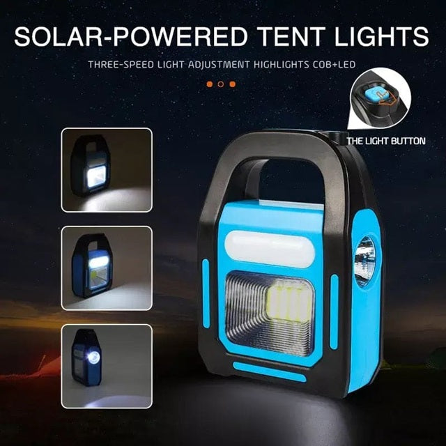 Solar Rechargeable Camping Light
