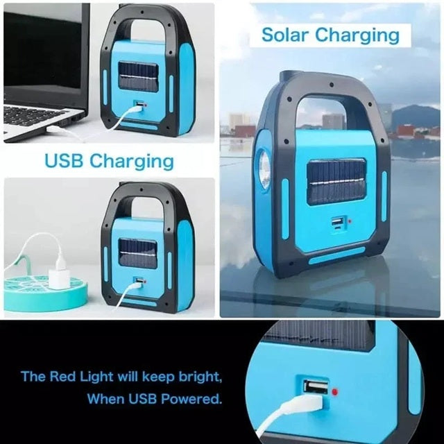 Solar Rechargeable Camping Light