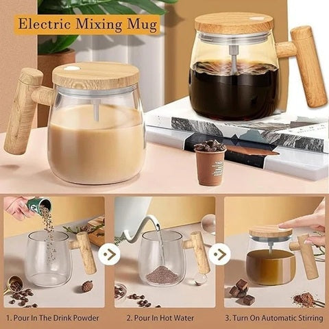 AutoMix Self-Stirring Mug