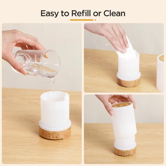 UltraGlow Essential Oil Diffuser – Humidifier & Night Lamp in One