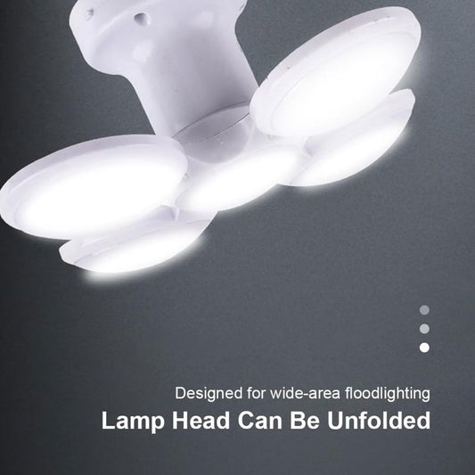 2-in-1 Solar & USB Rechargeable Foldable Lamp